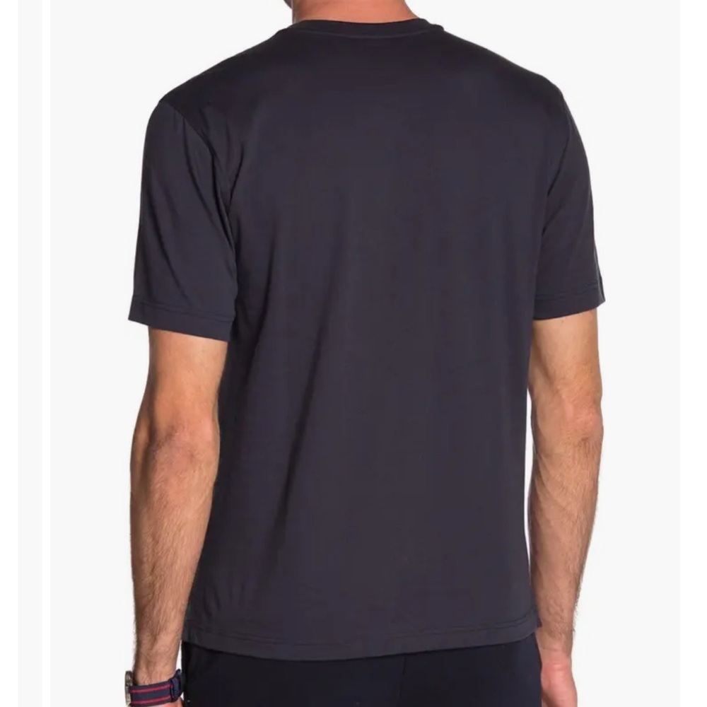 Brooks Brothers Black Embroidered Tee - Picture 6 of 6